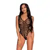 Obsessive - B132 body S/M/L - odważne body z siateczki, w którym poczujesz się seksownie