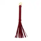 Taboom - Small Whip - elegancki czerwony, skórzany bat