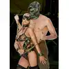 Ouch! - Army Bondage Kit. Zestaw bondage BDSM moro. Doskonała jakość 
