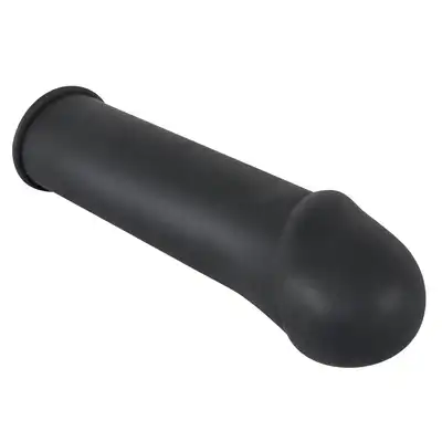 Rebel - Penis Sleeve with Extension. Nakładka na penisa przedłużająca 2 cm. 100% silicon. Mega męski.