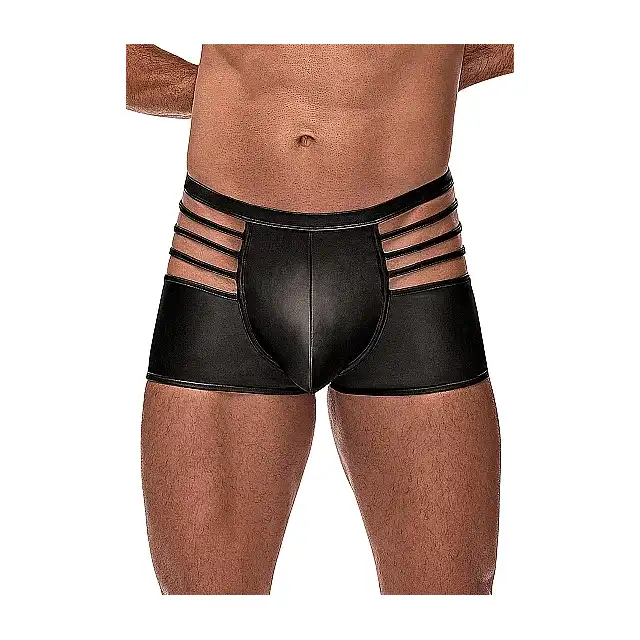 Male Power - Cage Short L - Szorty z intrygującymi paskami na biodrach