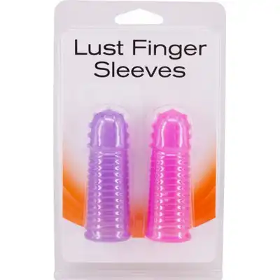 Lust Fingers - Sleeves. Nasadki na palce. Dodatkowa stymulacja