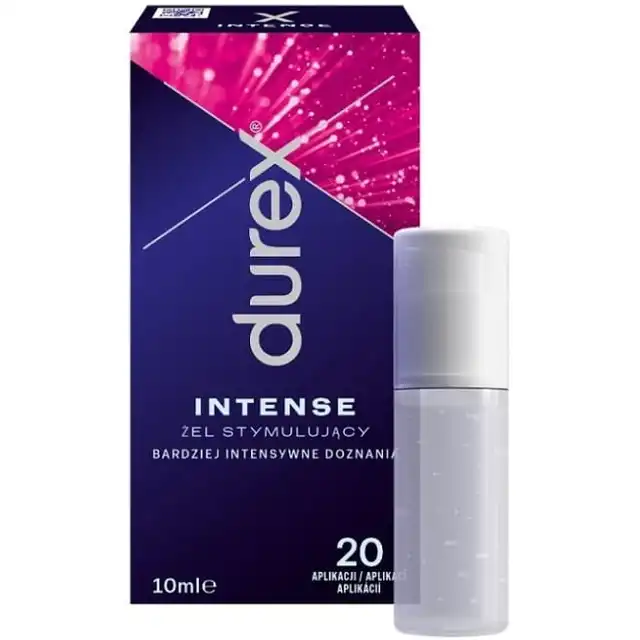 Durex - Orgasmic Intense Żel 10 ml - żel stymulujący, potęguje doznania. Poczuj niesamowitą przyjemność!