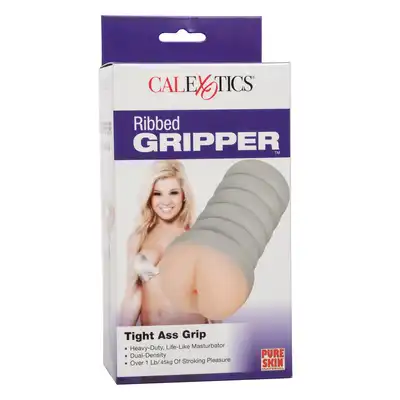 Calexotics - Ribbed Gripper Tight Ass - realistyczny masturbator z prążkowaną komorą