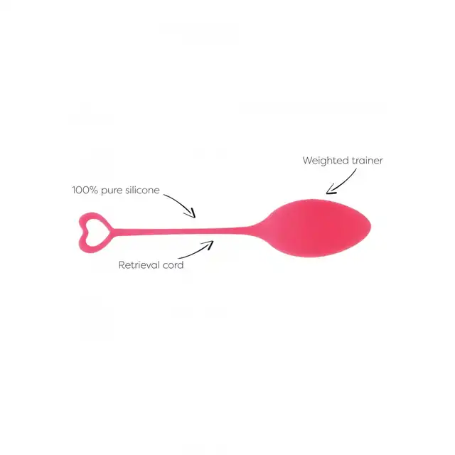 IntimateHealth - Pelvic Floor Trainer. Zestaw kulek gejszy. Gładki silikon