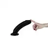 LoveToy- King Sized Anal Dildo - 23 cm dildo analne, w kolorze czarnym