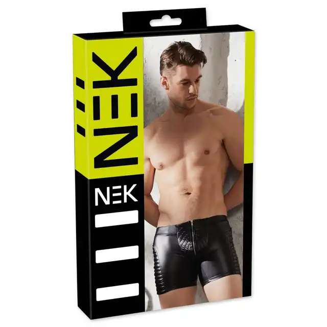 Nek - Men`s Pants L - Męskie szorty w stylu motocyklowym - L