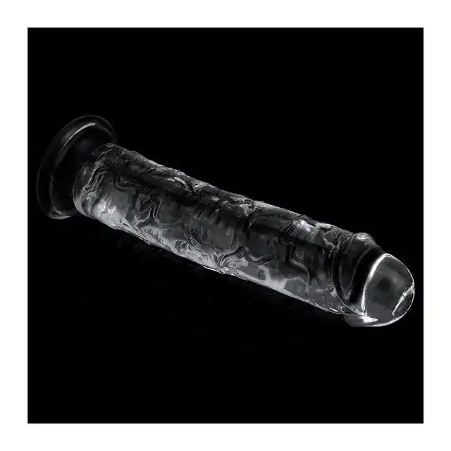 LoveToy - 7.0`` Flawless Clear Dildo Clear - 18 cm przezroczyste dildo, niesamowita przyjemność!