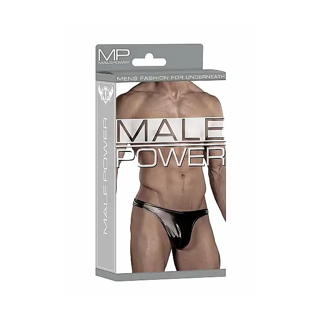 Male Power - Classic Thong L - Klasyczne stringi męskie typu comfort fit