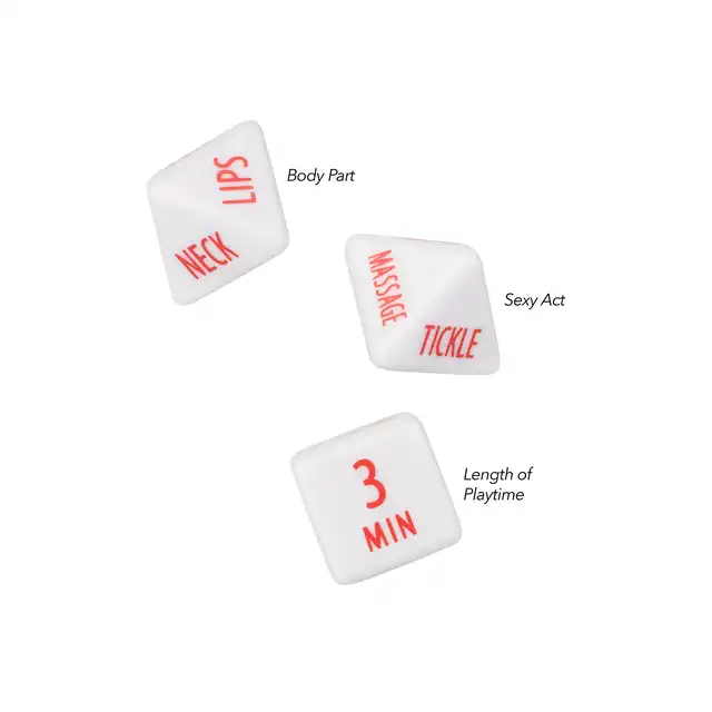 Calexotics - Tempt &amp; Tease Dice - kostki do gry podkręcające zabawę