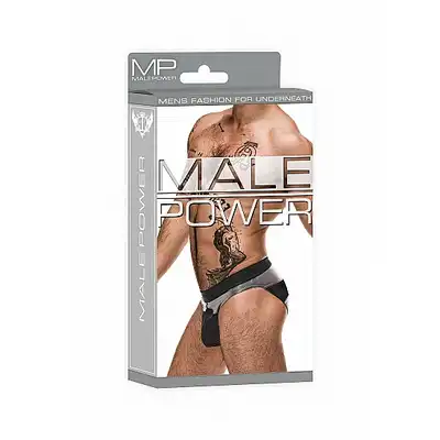 Male Power - Ir on Clad Thong S/M - Majtki męskie z ultra cienkiej zaawansowanej technologicznie tkaniny !