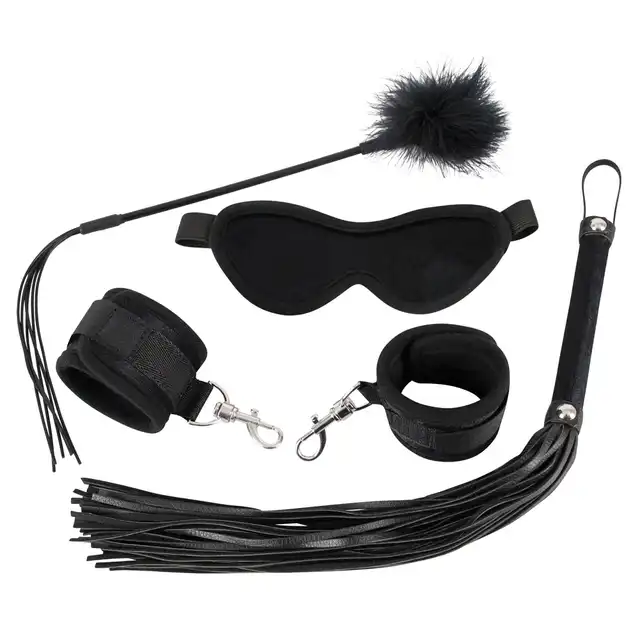 Bad Kitty - Fetish Set - Zestaw najbardziej atrakcyjnych akcesoriów BDSM- aż 4 sztuki !