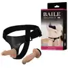 Baile - Jessica Strap On. Zestaw strap on  oraz 2 dilda. Idealne dla kobiet