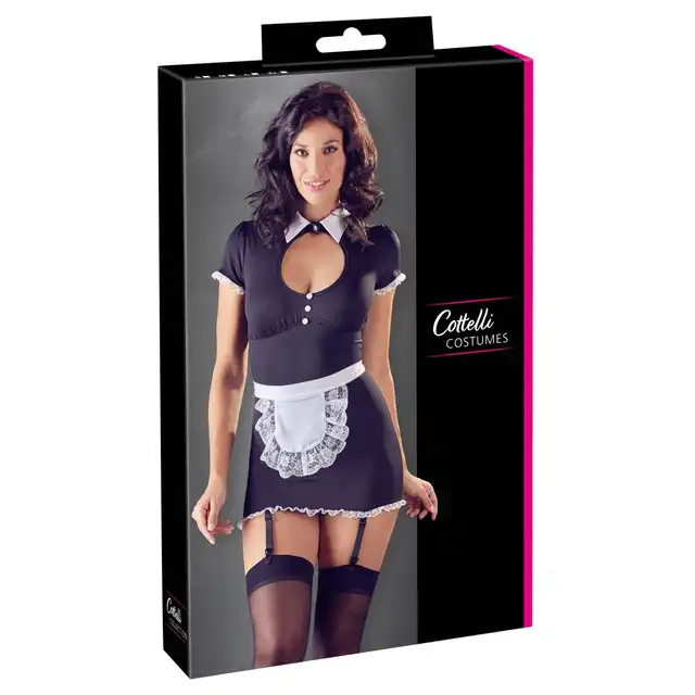 Cottelli Costumes -  Maid`s Dress M - Przebranie pokojówki w rozmiarze M