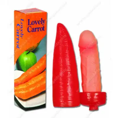 Lovely Carrot - Carrot Dildo. Incognito, zabawne dildo w marchewce