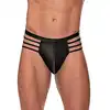 Male Power- Cage Thong L/XL - Stringi męskie z paskami na biodrach
