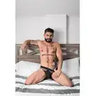 Male Power - Ir on Clad Thong S/M - Majtki męskie z ultra cienkiej zaawansowanej technologicznie tkaniny !