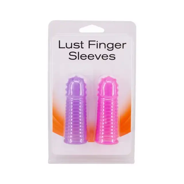 Lust Fingers - Sleeves. Nasadki na palce. Dodatkowa stymulacja