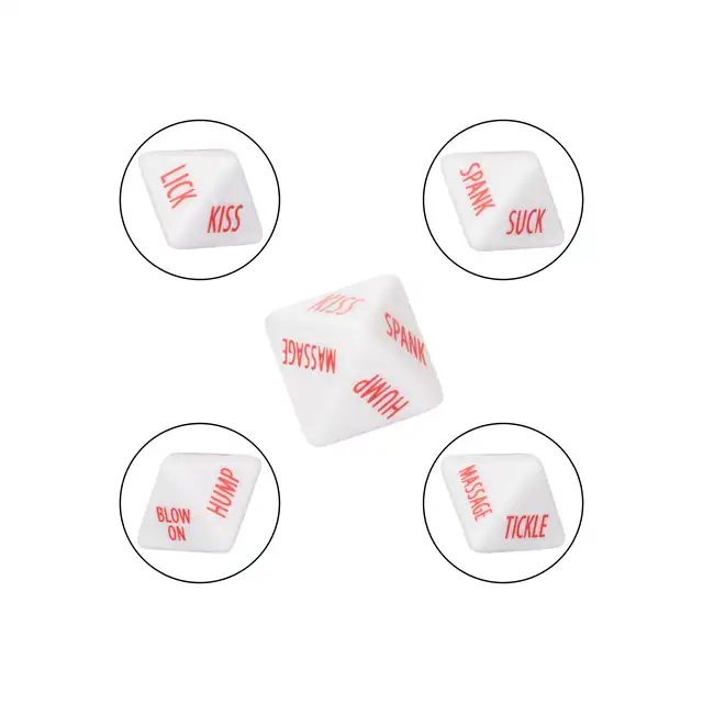 Calexotics - Tempt &amp; Tease Dice - kostki do gry podkręcające zabawę