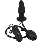 Fanny Hill`s - Silicone Butt Plug. Pompowany korek analny z wibracjami 