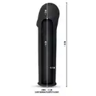Rebel - Penis Sleeve with Extension. Nakładka na penisa przedłużająca 2 cm. 100% silicon. Mega męski.