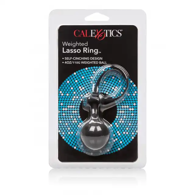 Calexotics - Weighted Lasso Ring. Ring erekcyjny z ciężarkiem 110 gram