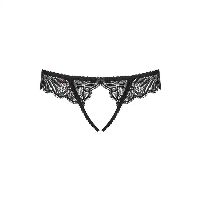 Obsessive - Contica L/XL. Oryginalna koronka i wycięcie na przodzie
