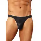 Male Power - Bong Thong  Satin L/XL - Klasyczne dopasowane i wygodne stringi męskie