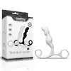 LoveToy - P Spot Plug White - masażer prostaty z wygodnym uchwytem 