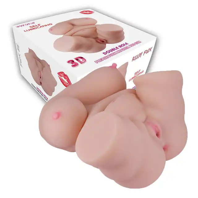 Masturbator Male Body L - Mega duży i realistyczny tors męski z penisem naturalnych rozmiarów
