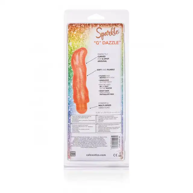 Calexotics - Sparkle G Dazzle. Błyszczący wibrator. Silne doznania
