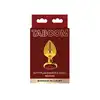 Taboom - Butt Plug With Diamond Jewel M - niezwykle elegancki złoty korek analny z czerwonym kryształem
