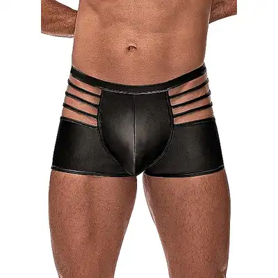 Male Power - Cage Short L - Szorty z intrygującymi paskami na biodrach