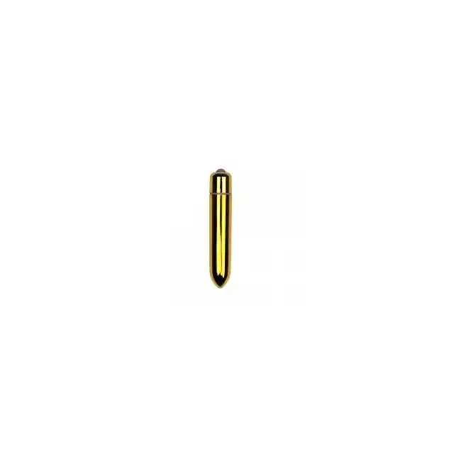 LoveToy - 10 speeds Bullet Gold - złoty wibrujący pocisk, 10 trybów wibracji