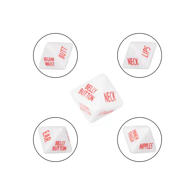 Calexotics - Tempt &amp; Tease Dice - kostki do gry podkręcające zabawę