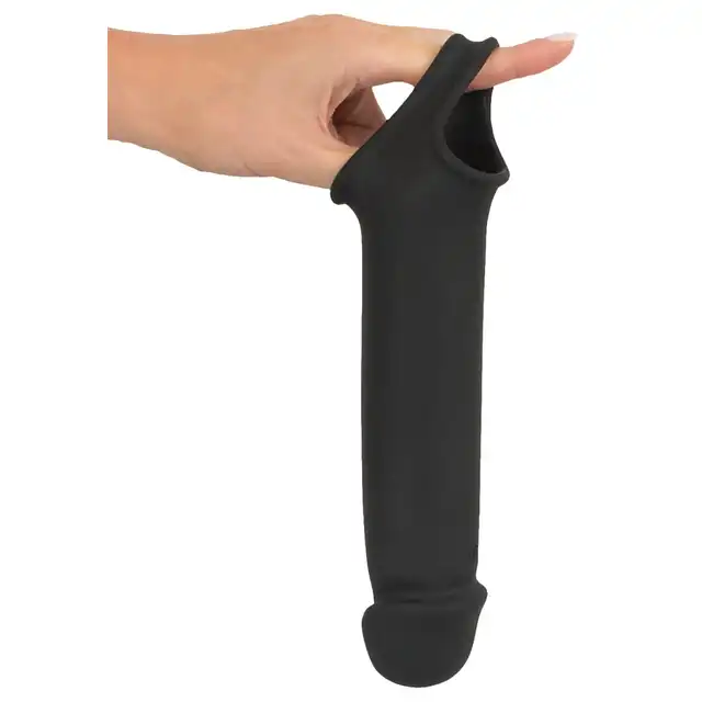 YOU2TOYS - Rebel RC Penis Extender - Wibrująca przedłużka z materiału Soft Touch + 8 cm -10 trybów wibracji