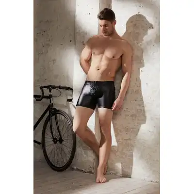 Nek - Men`s Pants L - Męskie szorty w stylu motocyklowym - L