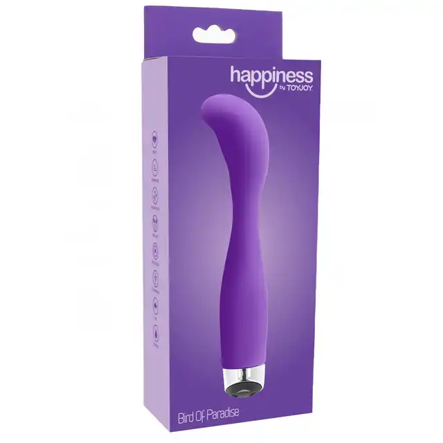 Happiness - Bird Of Paradise XL USB. Silikonowy wibrator do punktu G