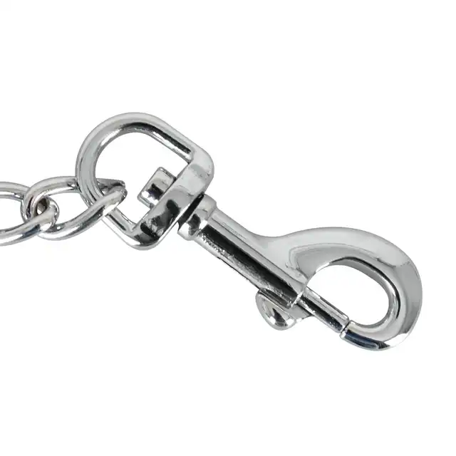 Orion - Metal Chain - Metalowy, solidny łańcuch  z karabińczykami 15 cm