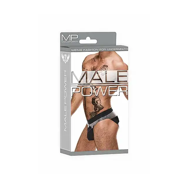 Male Power - Iron Clad Bikini L - Majtki męskie z ultra cienkiej zaawansowanej technologicznie tkaniny !