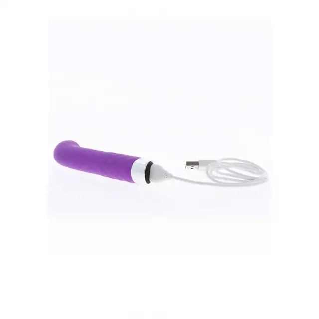 Happiness - Tickle My Senses USB. Fioletowy wibrator do punktu G