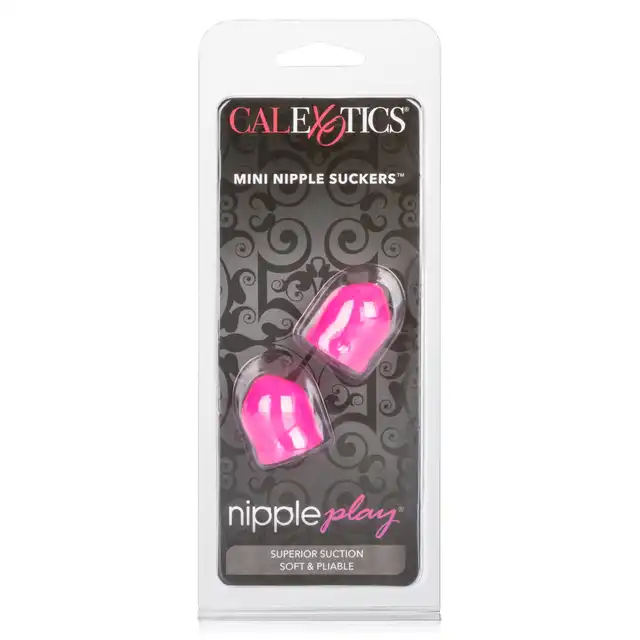 Calexotics - Mini Nipple Suckers - małe przyssawki do sutków, zapewniają zmysłowe odczucia. Mega sale!