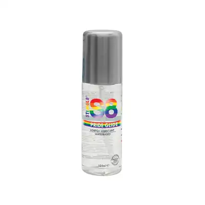 S8 - Pride Glide Lube 125ml. Ekstra gęsty żel na bazie wody, zapewniający delikatność i bezpieczeństwo podczas każdej intymnej przygody
