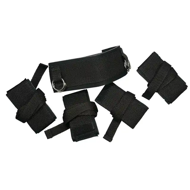 Bad Kitty Restraints Kit - Kompletny zestaw pasów do wiązania na ręce i nogi
