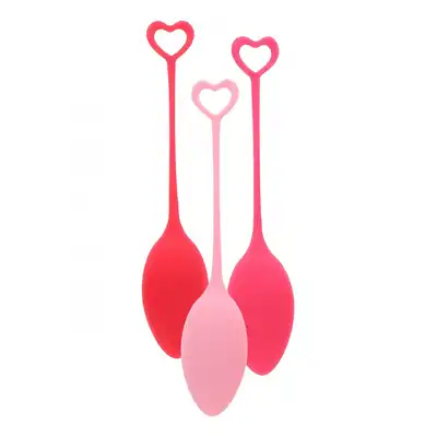 IntimateHealth - Pelvic Floor Trainer. Zestaw kulek gejszy. Gładki silikon