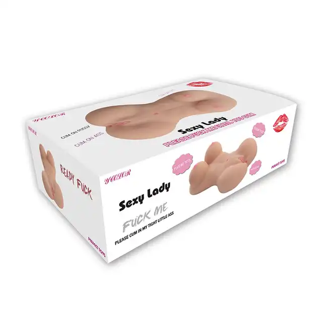Sex Therapy - Masturbator Female Body L - Duży, realistyczny, hipoalergiczny masturbator w kształcie korpusu kobiety 51 cm 