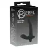 Rebel - Naughty Finger Prostate Vibe. Stymulator prostaty z wibratorem. Silikonowy. 14cm Unisex.