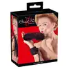 Bad Kitty - Bondage Set - Elegancki zestaw akcesoriów z serii must have: opaska, bat i  kajdanki !