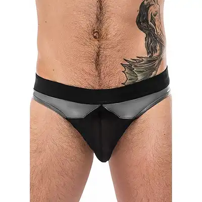 Male Power - Ir on Clad Thong S/M - Majtki męskie z ultra cienkiej zaawansowanej technologicznie tkaniny !