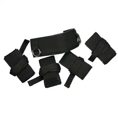 Bad Kitty Restraints Kit - Kompletny zestaw pasów do wiązania na ręce i nogi